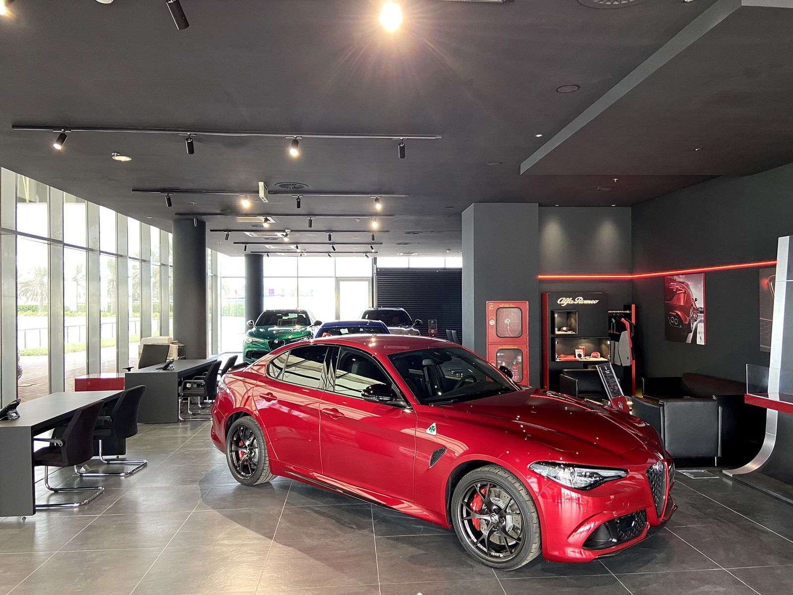 Alfa Romeo Showroom, view 2