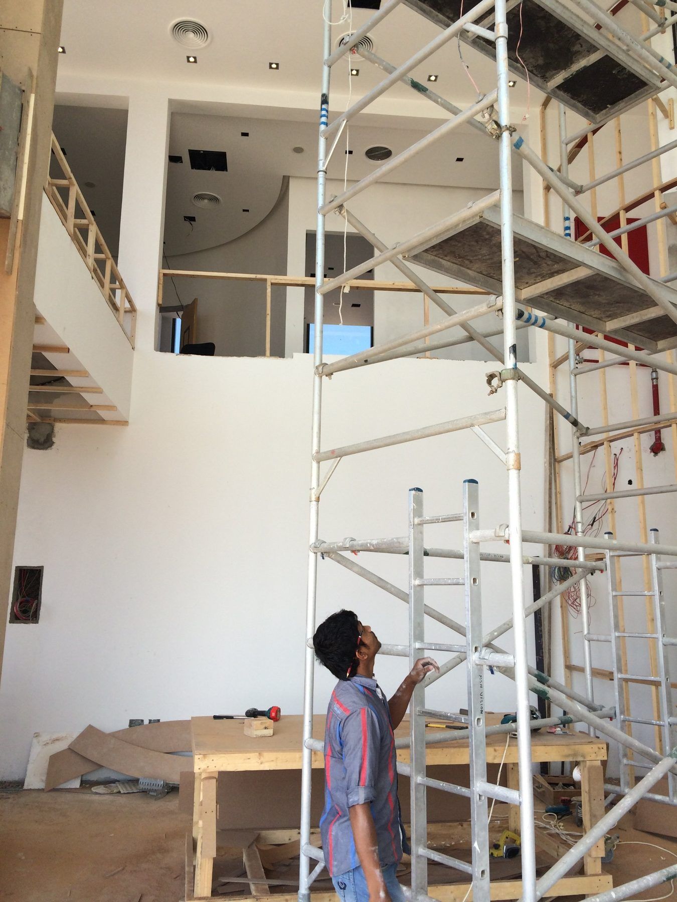 Allied Group HQ during construction