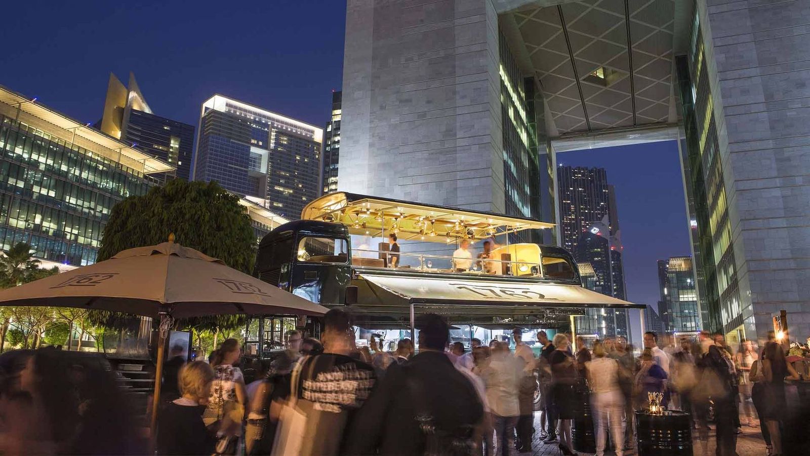 Monty The Bus by 1762, DIFC, Dubai